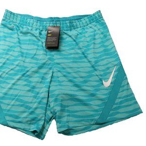 Men's Nike CW5850-358 Soccer Shorts, Teal, XXL, New with Tags